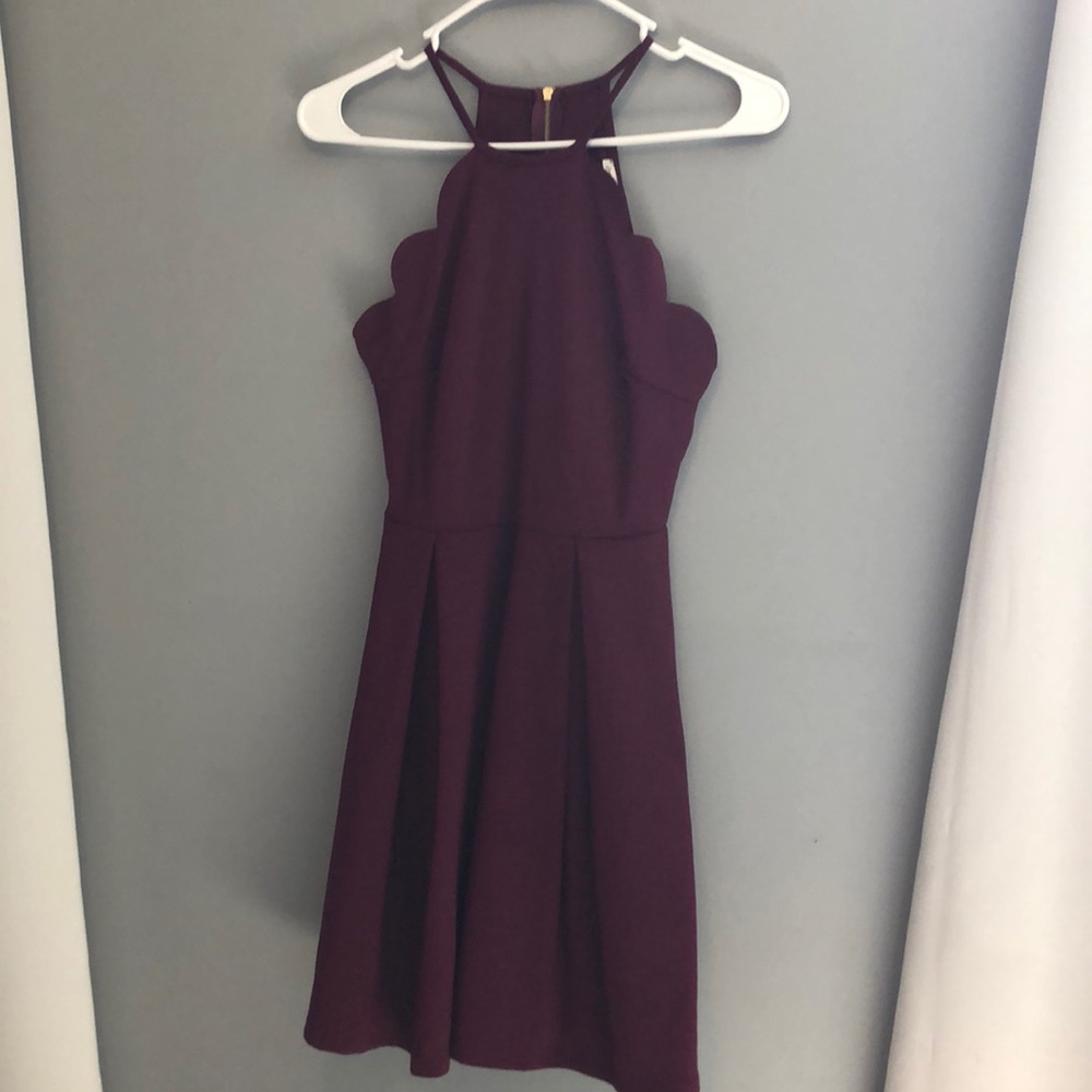 Scallop top dress